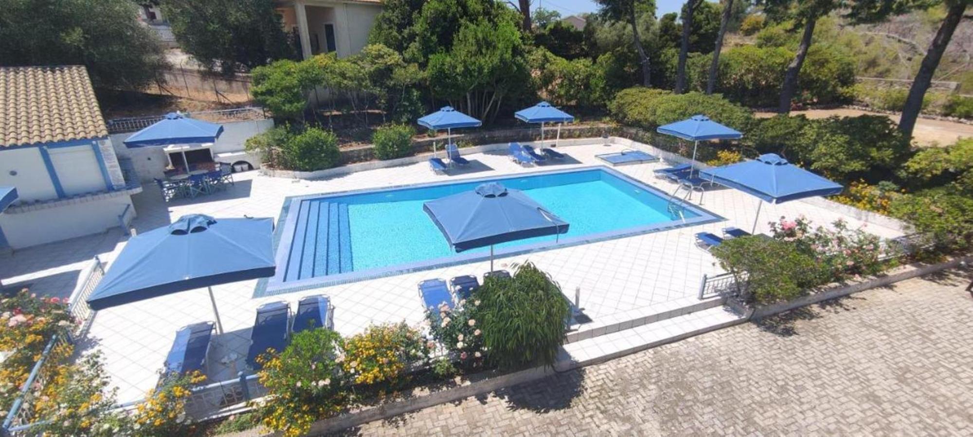 Blue White Apartments - Kefallonia Poolside Retreats Spartia  Exterior photo